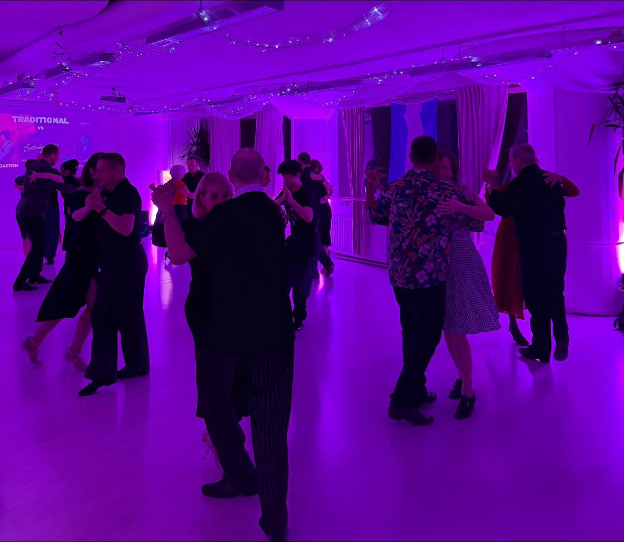 Traditional milonga in Helsinki