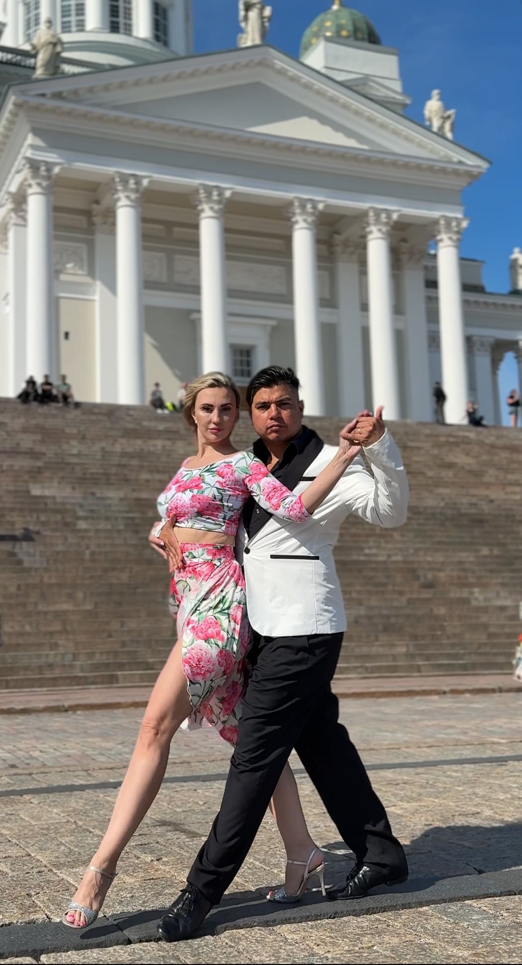 Argentine tango performance at a corporate event in Helsinki