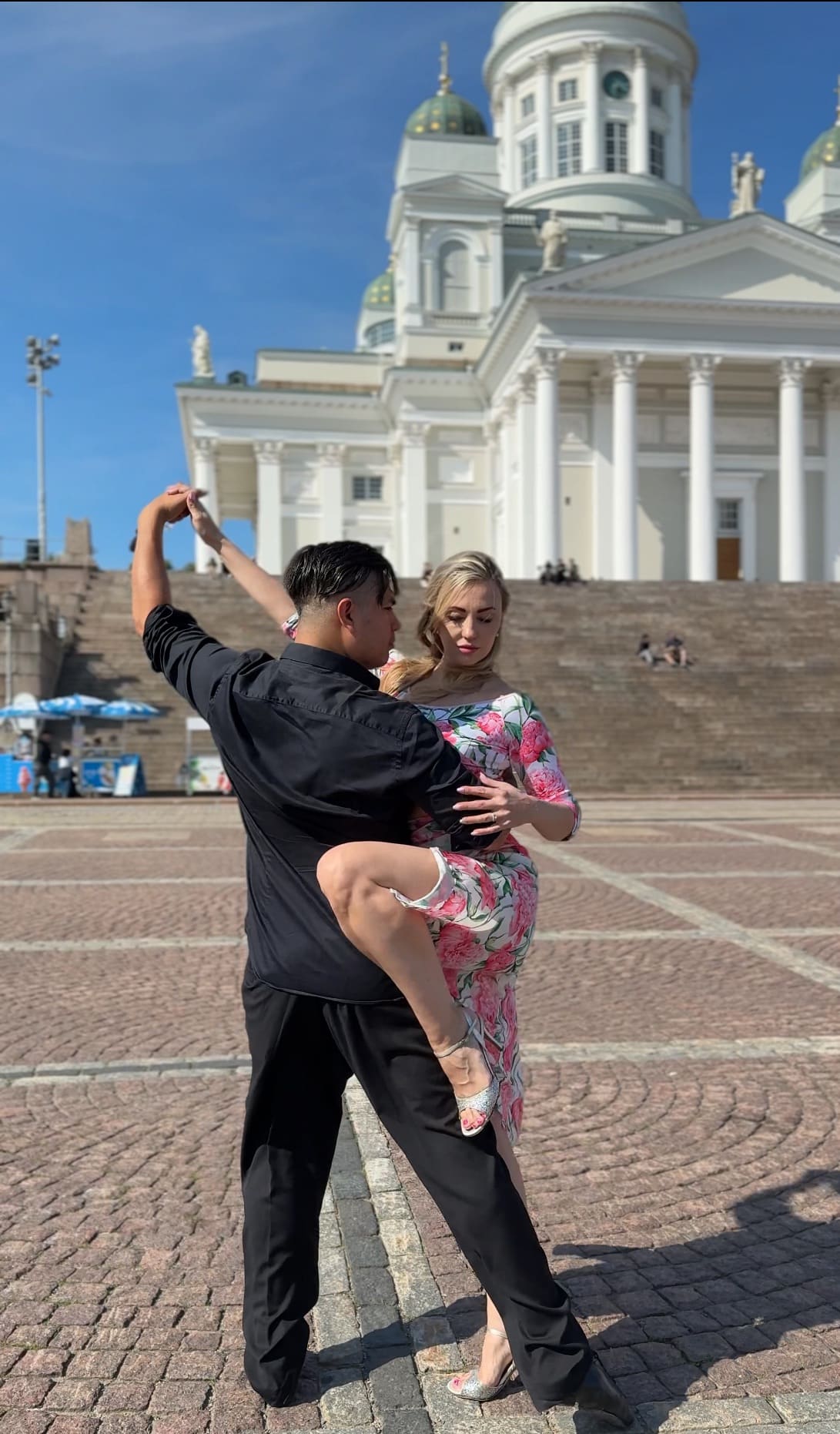 Alejandro Herlan teaching Neotango in Helsinki
